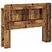 Testata del letto Legno antico Legno ingegnerizzato - Foto miniatura 1