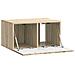 Mobile Porta TV da Muro Rovere Sonoma 59,5 x 41 x 30 cm - Foto miniatura 3