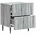 Armadio da Notte con cassetto Grigio Sonoma 43 x 34,5 x 49,5 cm - Foto miniatura 3