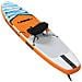 SUP Board con Seggiolino 2-in-1 TRITON 366 x 81 x 15 cm Blu per - Foto miniatura 6