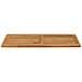 Piano del tavolo Rettangolare Legno di teak solido Naturale - Foto miniatura 3