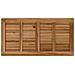 Piano del tavolo Rettangolare Legno di teak solido Naturale - Foto miniatura 5