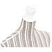 Busto Sartoriale Donna Manichino Femminile Lino Con Strisce - Foto miniatura 4