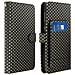 Custodia Smartphone Universale Portafoglio Nera M Supporto + Specchio - Foto miniatura 1