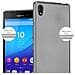 Custodia Compatibile Con Sony Xperia M4 Aqua In Grigio Metallico - Coperchio Protettivo In Silicone Tpu Flessibile - Foto miniatura 7