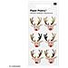 6 Adesivi 3d - Renne Di Natale - Foto miniatura 2