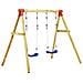 Set Altalena da Giardino 230x130x166 cm in Legno di Pino - Foto miniatura 1