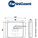 C800wifiq Cronotermostato Wifi Per Montaggio A Parete O Incasso - Foto miniatura 4