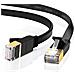 Cavo Ethernet Gatto 7 Gigabit Lan Rj45 Rete Ad Alta Velocit Cavo Di Collegamento Design Piatto 10 Gbps Per 600mhz S Stp Per Raspberry Pi 4 Pc Console Di Gioco Ps3 Ps4 Switch Modem Smart Tv Patch Panel (2m) - Foto miniatura 1