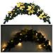 Ghirlanda di Natale ad Arco con Lucine LED Verde 90 cm in PVC - Foto miniatura 3