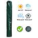 Copertura Ombrellone Per Coperture Ombrellone 160x24x24cm Tessuto Impermeabile Draw String In Fondo Verde Blpc-pe160gr - Foto miniatura 2