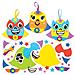 At461 Heroes Uovo Di Pasqua Ornament Kit - Confezione Da 8 Progettare Il Proprio Supereroe Easter Egg Ornamenti Mix Match Craft Set - Foto miniatura 1