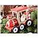 Set 4 Trenini Natalizi In Legno Decorazione Natalizia Per La Casa - Foto miniatura 2