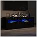 Mobile Porta TV con Luci LED Nero 120x35x40 cm - Foto miniatura 6