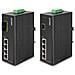 ISW-514PTF, IEEE 802.3, IEEE 802.3af, IEEE 802.3u, IEEE 802.3x, Fast Ethernet (10/100) , Nero, Cat5, Cat5e, Cat6, -40 - 75 °C, -40 - 85 °C - Foto miniatura 1