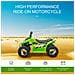 Quad Per Bambini Elettrico Con Batteria Ricaricabile 6v - Verde - Foto miniatura 8