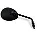 Specchio Hert Dx Nero Scarabeo Light - Foto miniatura 1