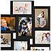 Cornice per Foto Collage per 10x (10x15 cm) Foto Nera in MDF - Foto miniatura 2