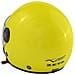 Jet Moto Casco Scooter Visiera Lunga Parasole Ece2205 Certificato Fluo S - Foto miniatura 8