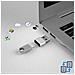 Adattatore Usb A Usb-c, Smartphone, Tablet, Pc, Carica E Sincro, Argento - Foto miniatura 2