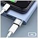 Adattatore Usb A Usb-c, Smartphone, Tablet, Pc, Carica E Sincro, Argento - Foto miniatura 5
