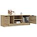 Mobile Porta Tv Rovere Sonoma 102x35x36,5 Cm Legno Multistrato - Foto miniatura 6