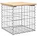 Panca Giardino Design Gabbione 43x44x42 cm Legno Massello Pino - Foto miniatura 2