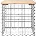 Panca Giardino Design Gabbione 43x44x42 cm Legno Massello Pino - Foto miniatura 3