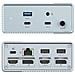 Hdg212b-gl Replicatore Di Porte E Docking Station Per Notebook Cablato Usb 3.2 Gen 1 (3.1 Gen 1) Type-c Grigio - Foto miniatura 3