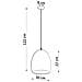 Lampada A Sospensione In Ceramica Flawiusz Sl. 0848 - Moderno Lampade A Sospensione Bianco 122x30x30 Cm - Foto miniatura 4