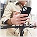 Custodia Tpu Silicone Cover Case Per Apple Iphone 15 Black - Foto miniatura 5