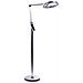 Lampada Da Terra A Led Carina Con Dimmer Metallo Argento - Foto miniatura 2