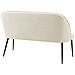 2 Posti Osby Tessuto Beige Chiaro - Foto miniatura 4