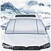 Protezione Dalla Neve/protezione Dal Ghiaccio Per Il Parabrezza - Copertura Magnetica Per Il Finestrino Dell'auto Blue - Foto miniatura 4