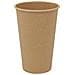 Bicchieri Da Caffè In Carta 1000 Pz 16oz 400ml Marrone - Foto miniatura 2