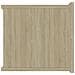 Lusso Casadino -  Comodino Rovere Sonoma 40x30x30 Cm In Legno Multistrato - Foto miniatura 5