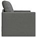 Sofa Bed Flooor 2-in-1 Grigio Scuro 74x77x81 cm Tessuto - Foto miniatura 6
