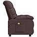 Poltrona Massaggiante Marrone Scuro in Tessuto - Foto miniatura 4
