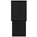 Mensola a muro Rovere Nero 100x20x53 cm Legno Ingegnerizzato - Foto miniatura 6