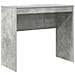 Scrivania Grigio cemento 90 x 40 x 76 cm Legno multistrato - Foto miniatura 1