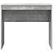 Scrivania Grigio cemento 90 x 40 x 76 cm Legno multistrato - Foto miniatura 4