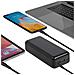 Powerbank Va2103 30000mah Usb / Usb-c / Micro Usb Qc E Pd, Nero - Foto miniatura 3