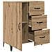 Credenza Rovere artigianale 69,5 x 34 x 90 cm Legno multistrato - Foto miniatura 5