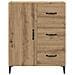 Credenza Rovere artigianale 69,5 x 34 x 90 cm Legno multistrato - Foto miniatura 6