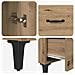 Credenza Rovere artigianale 69,5 x 34 x 90 cm Legno multistrato - Foto miniatura 9