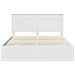 Struttura del letto Bianco 160 x 200 cm Legno Ingegnerizzato - Foto miniatura 8