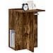 Tavolino Rovere fumé 35 x 40 x 55 cm Legno multistrato - Foto miniatura 3