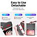Cover per Galaxy Tab S11 - TPU+PC+Pelle /PU, Trasparente - Foto miniatura 3