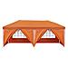 Tenda per feste a pop-up 575 x 288 x 245 cm Arancione - Foto miniatura 6