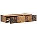 Tavolino da Parete Laterale Legno antico 87,5 x 34,5 x 17 cm - Foto miniatura 3